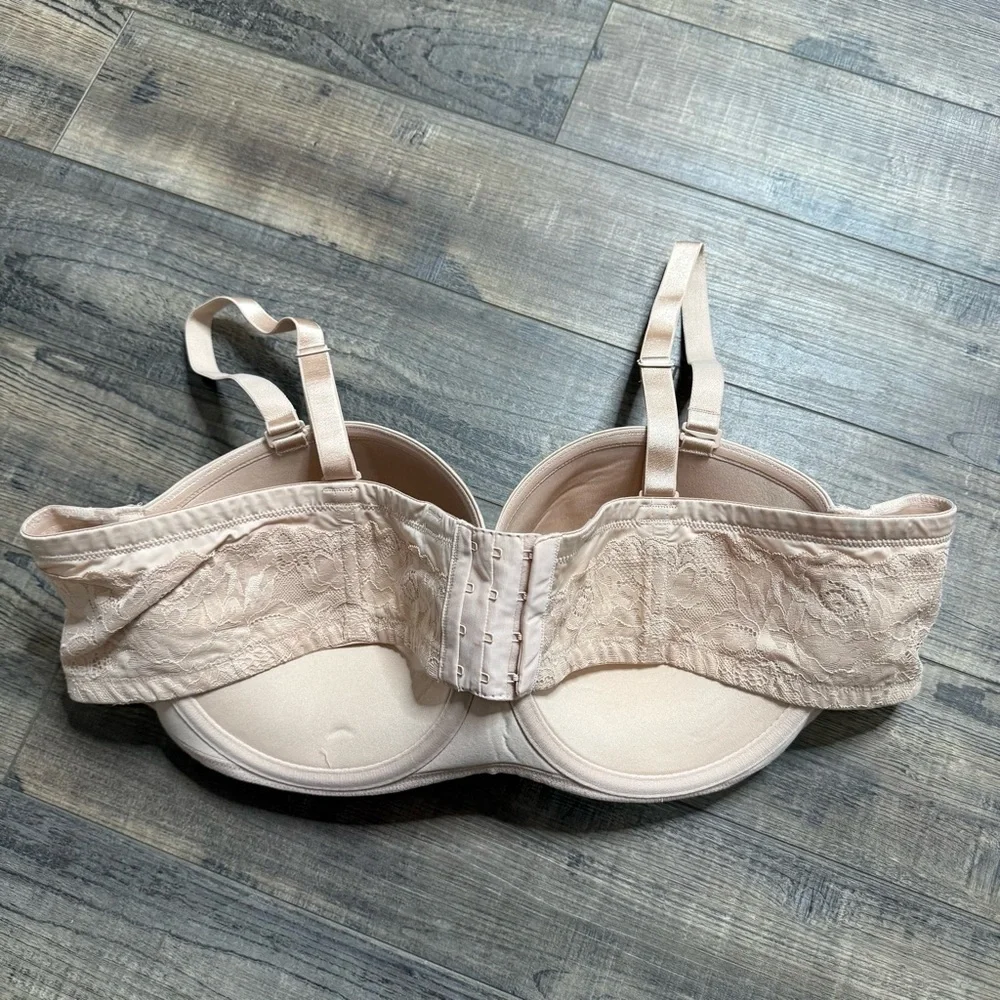 Torrid Wire Cream Lace Bra - Picture 7 of 14